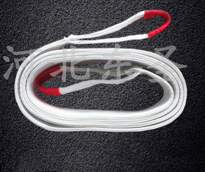 白色吊装带--河北东圣吊索具制造有限公司--吊装带|彩色吊装带|合成纤维吊装带|柔性吊装带