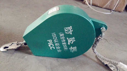 TS-20防坠器为例讲解正规防坠器相关参数配置及防坠器使用