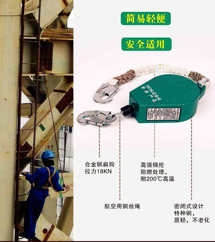 防坠安全器、安全防坠器