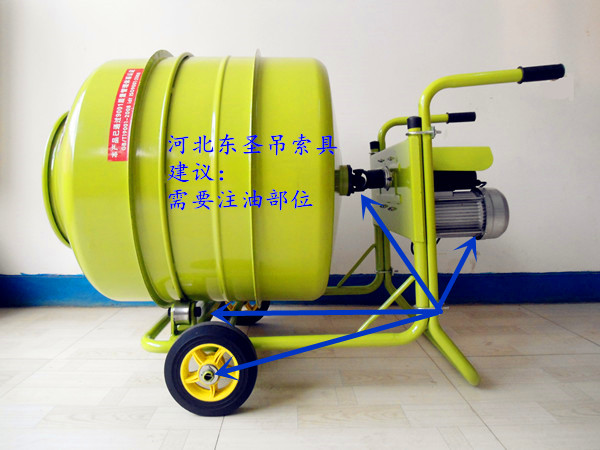  移动搅拌机组装与使用禁忌