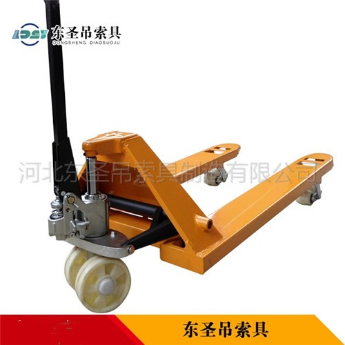 手拉葫芦叉车产品展示--河北东圣吊索具制造有限公司--手动叉车|液压堆高车|石材夹具|小型搅拌机