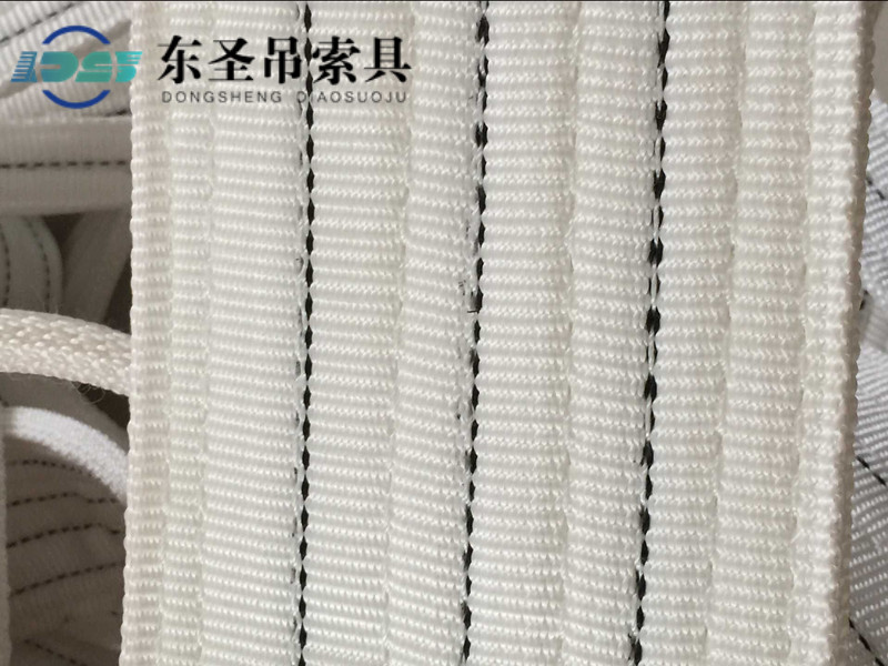 白色扁平吊装带