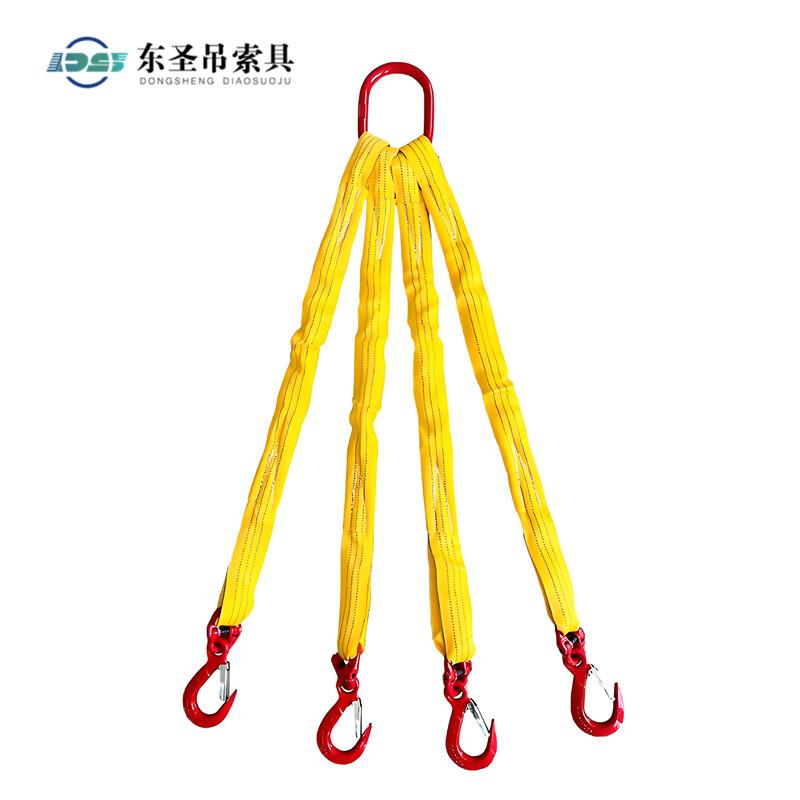 四腿组合索具吊装角度